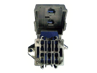 6 Pole Fuse Box with Cover